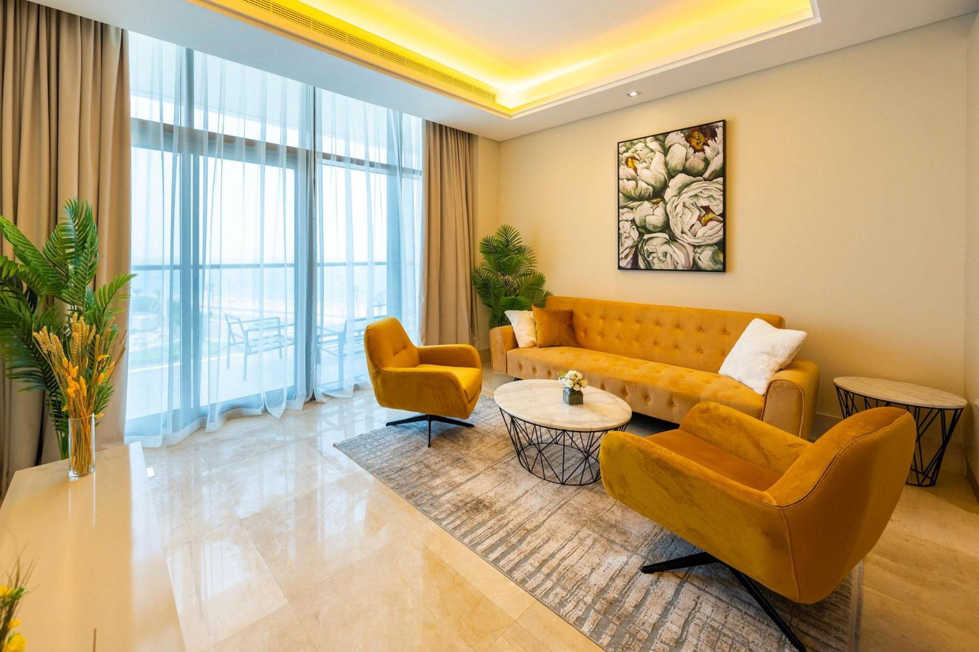 Spacious Beachfront 2 Bedroom Apartment - The 8 Dubai Exterior foto